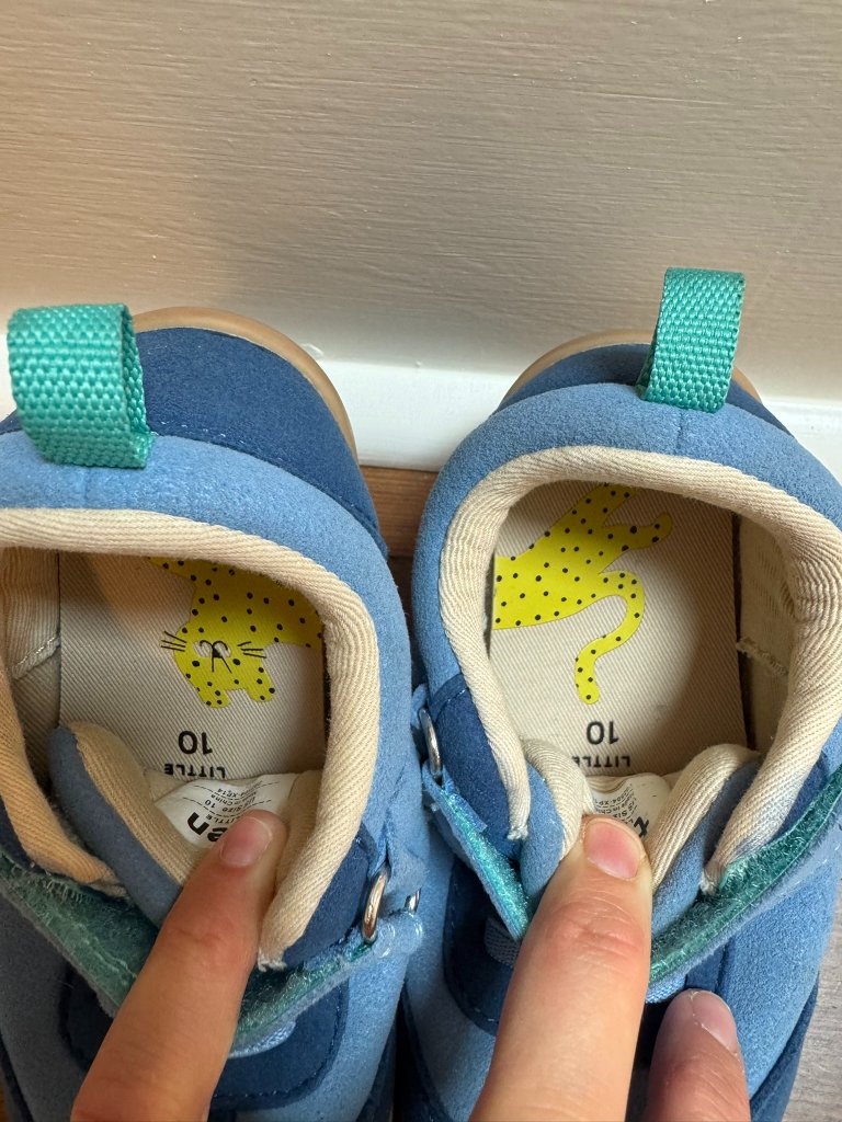 Nearly New - Ten Little Retro Suede Sneakers — image 4 of 6